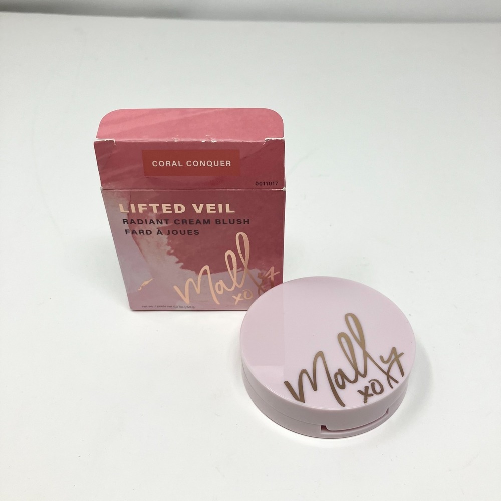 Mally‎ XO LIFTED VEIL Radiant Cream Blush 0.2 oz CORAL CONQUER